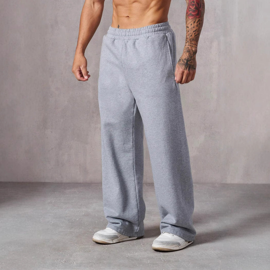 Pantalon de détente extra doux pour hommes nan avec ceinture de confort à double rangée, poches profondes et jambe extra large Echo Archiv