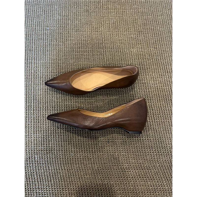 Ballerines pointues élégantes pour femmes R&B