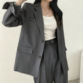Blazer Oversize Élégant pour Femmes de