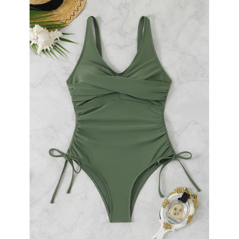 Maillot de bain enveloppant élégant pour femmes avec liens latéraux Echo Archiv
