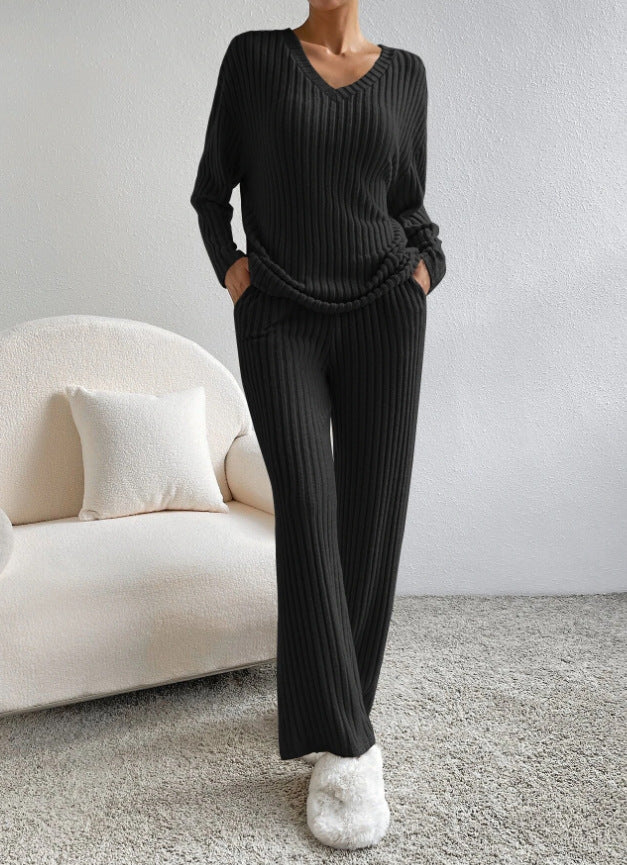 Costume en tricot élégant et confortable pour femmes