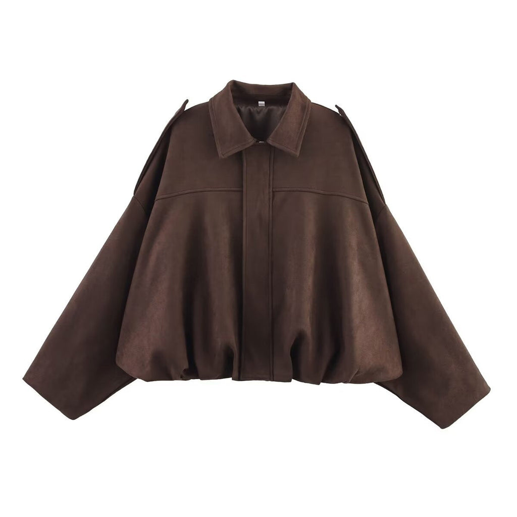 Veste Chemise Oversized Femme Streetstyle