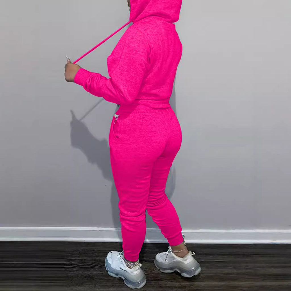 Ensemble de jogging sportif pour hommes avec sweat à capuche, poche kangourou et pantalon de jogging slim Echo Archiv