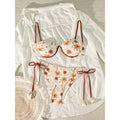 Bikini Push-Up pour femmes avec design floral R&B