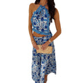 Robe chemise pour femmes avec détails floraux Heidi-Mode