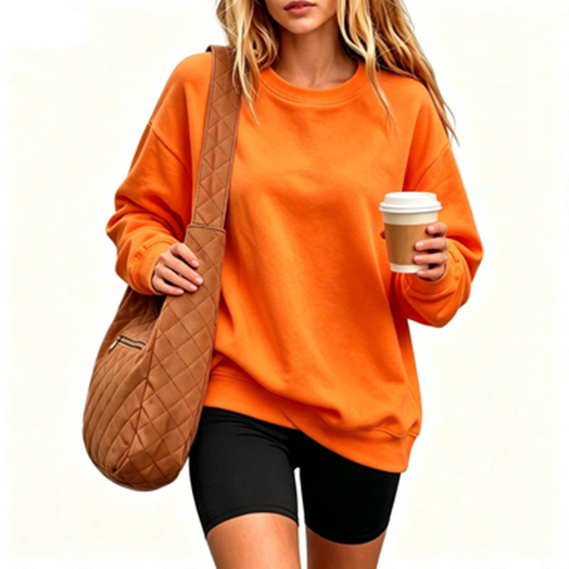 Sweatshirt Oversized Confortable pour Femmes Echoarchiv