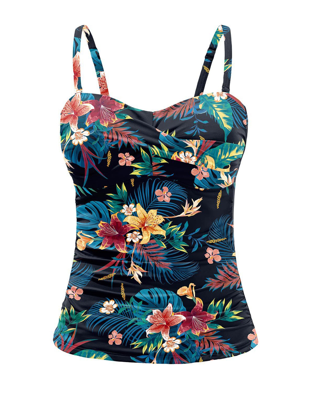 Tankini femme avec un design enroulé élégant R&B