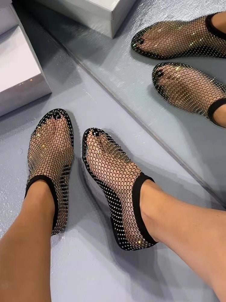 Chaussures en maille pour femmes R&B
