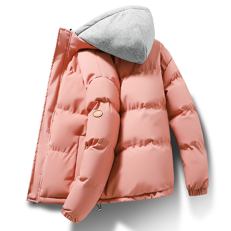 Veste à capuche matelassée pour hommes