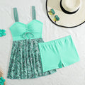 Tankini femme avec des détails de volants à la mode R&B