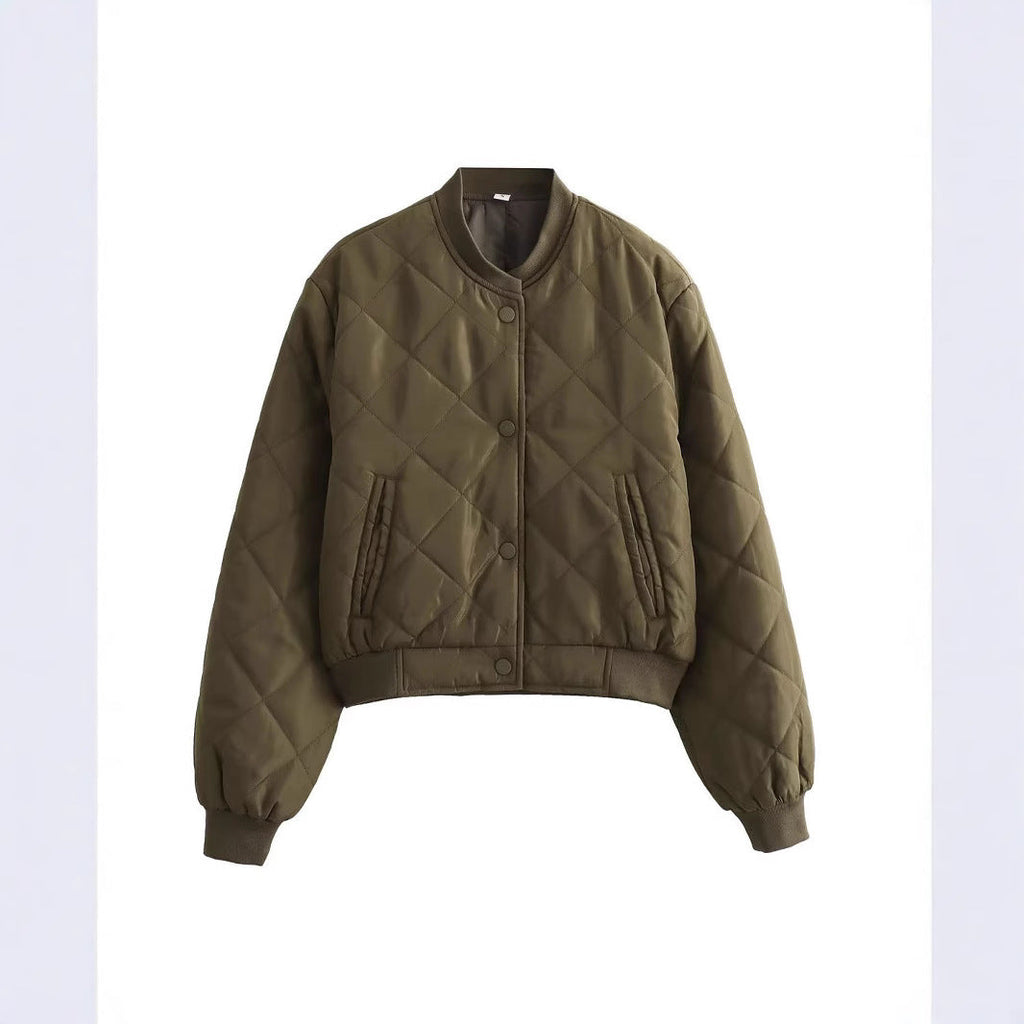 Veste matelassée à motifs pour femmes