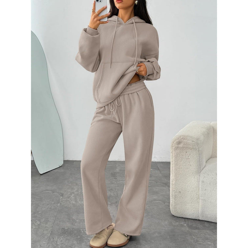 Ensemble de jogging surdimensionné confortable pour femmes Echoarchiv
