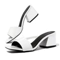 Sandales à talons ouverts pour femmes avec un design élégant en cuir crocodile R&B