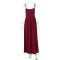Robe maxi fluide pour femmes avec fines bretelles spaghetti et coupe élégante Heidi-Mode