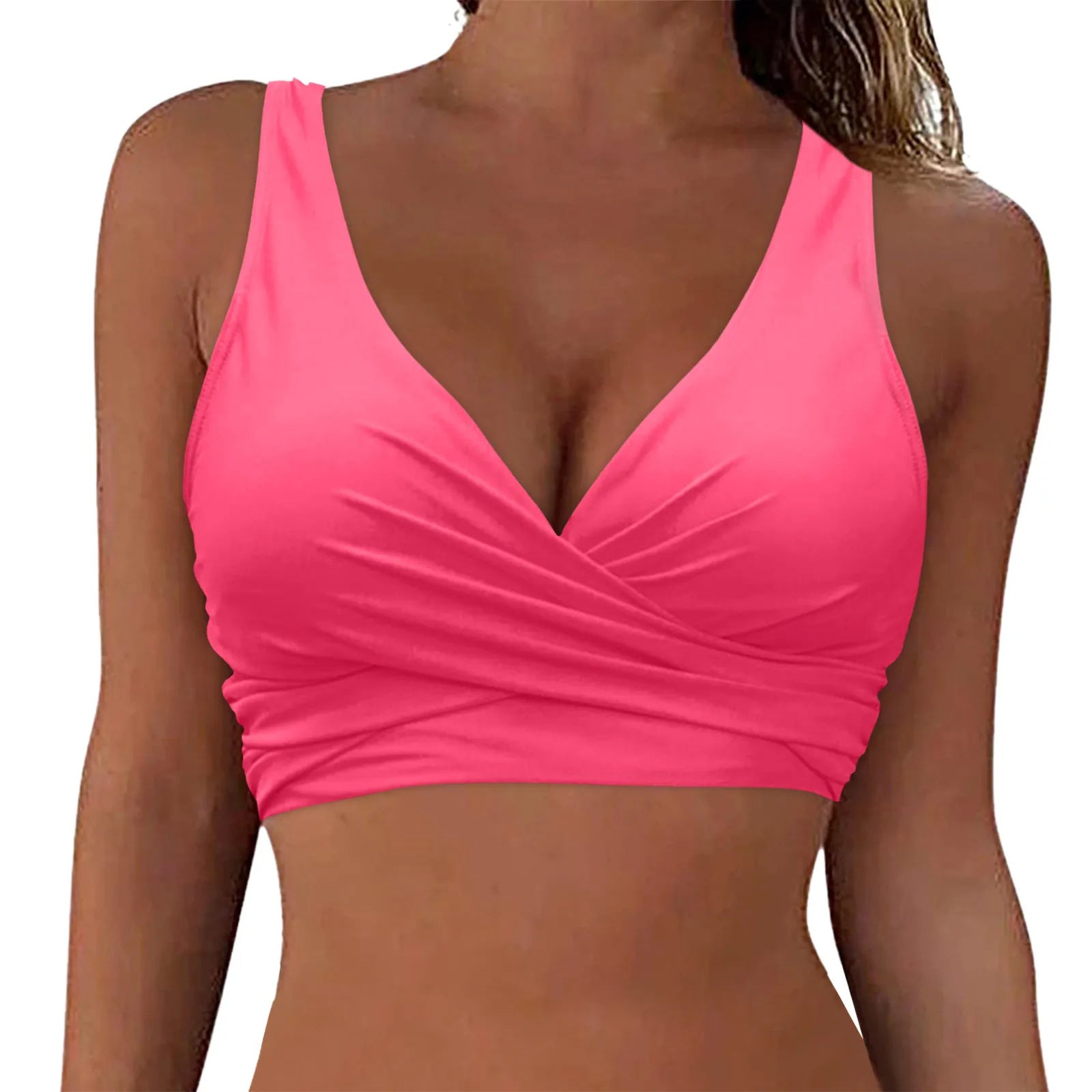 Haut de bikini enveloppant confortable pour femmes R&B