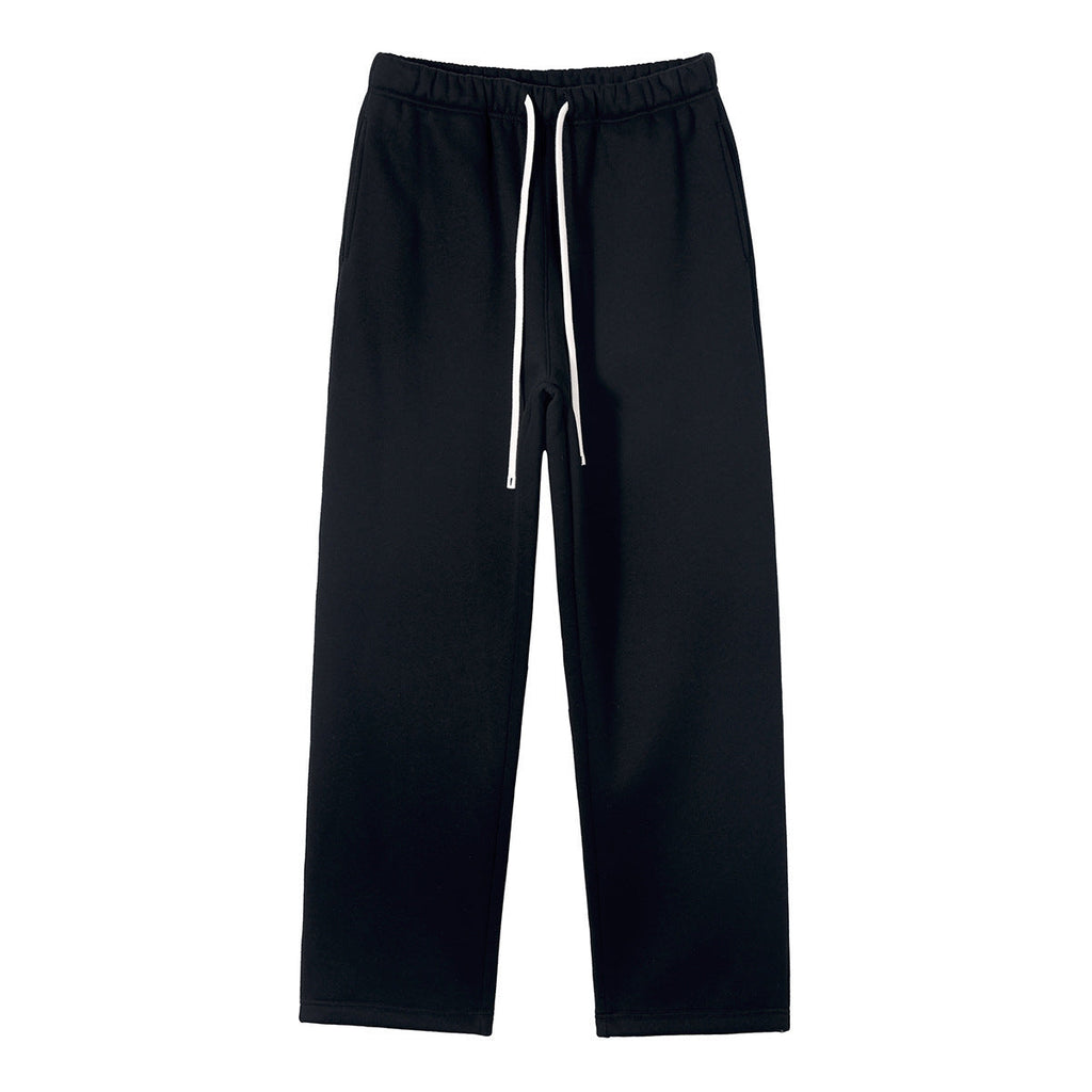 Pantalon de détente large pour femmes avec ceinture de confort élastique, cordon de contraste et jambe droite Echo Archiv