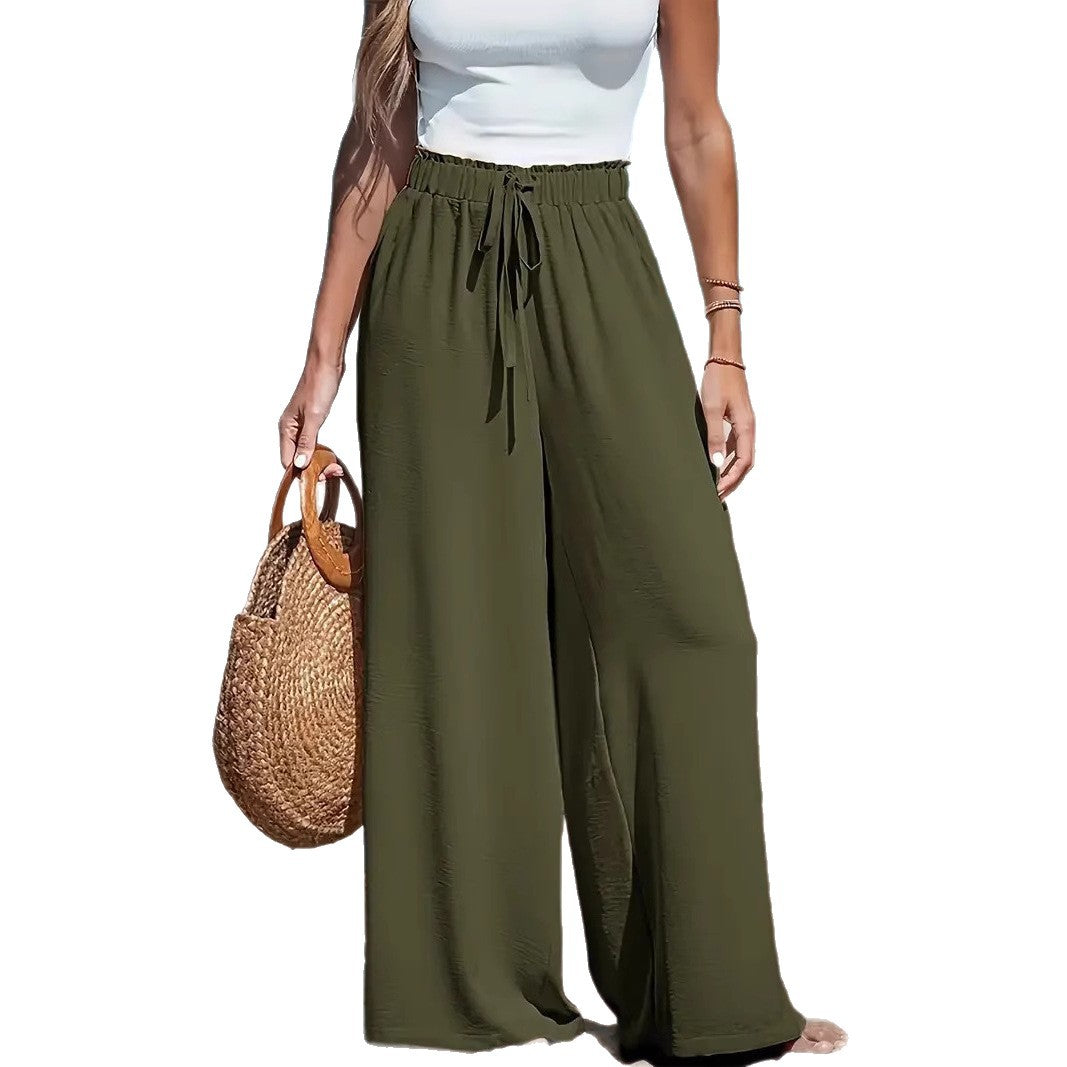 Pantalon d'été large pour femmes
