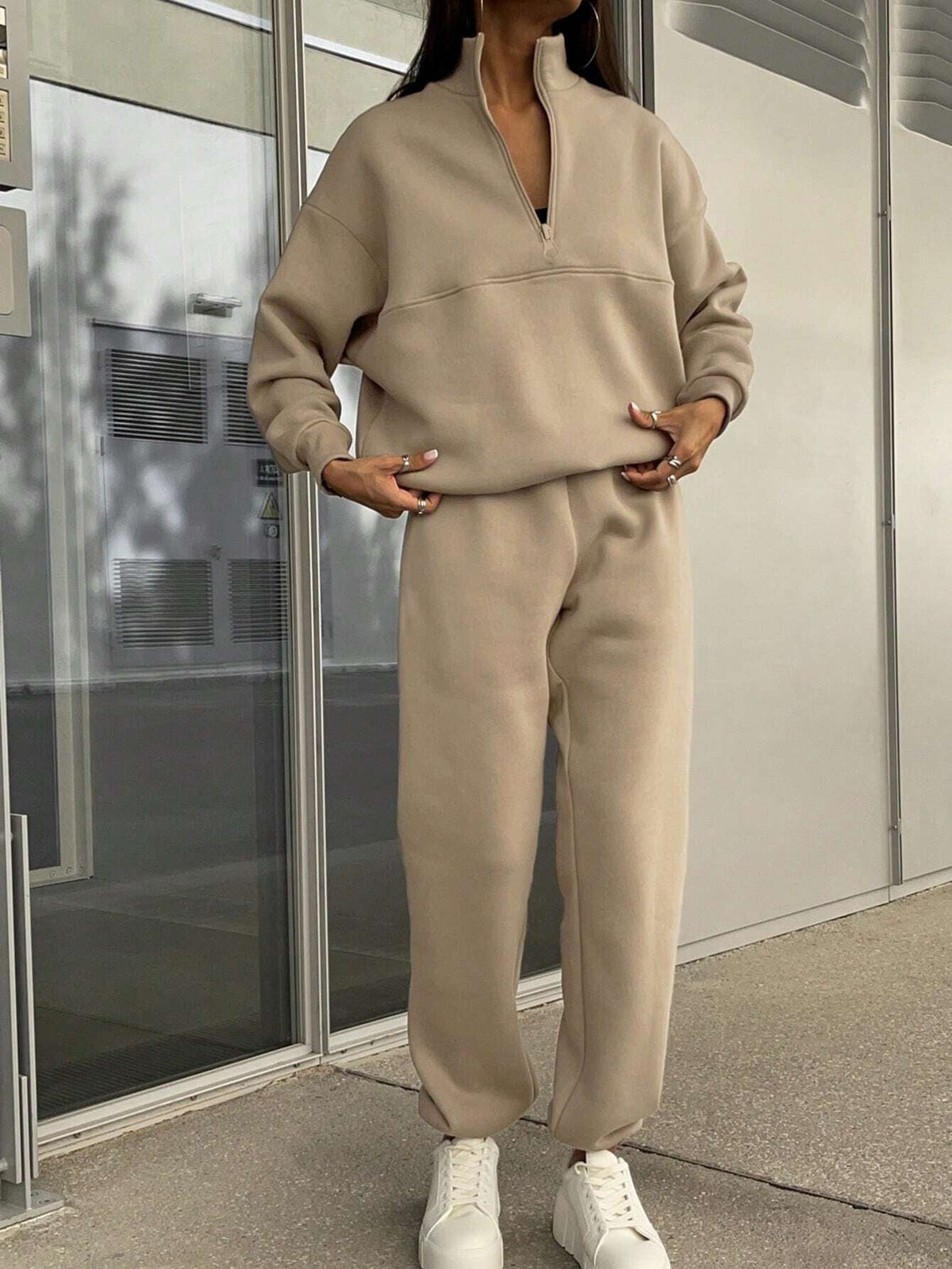 Ensemble Deux Pièces Oversized pour Femmes