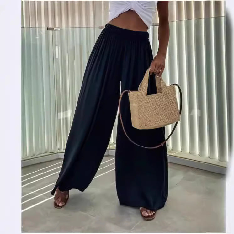 Pantalon Palazzo Élégant et Aéré pour Femmes