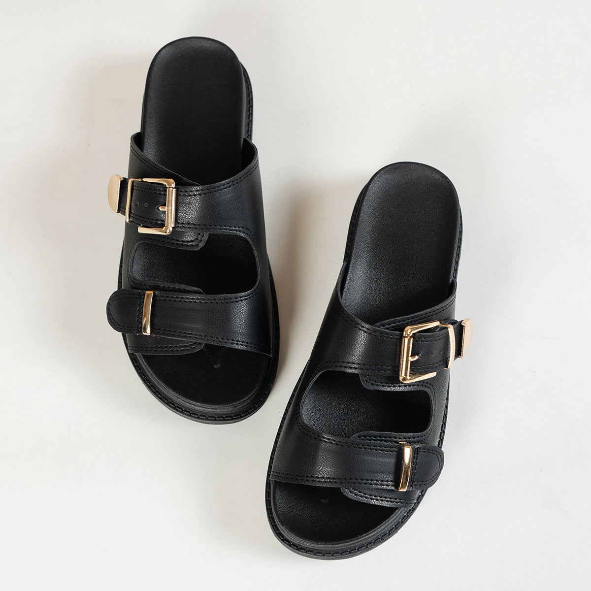 Sabots confortables pour femmes avec fermeture à boucle élégante et semelle anatomique R&B