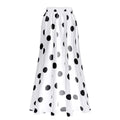 Jupe maxi femme à pois modernes Drune