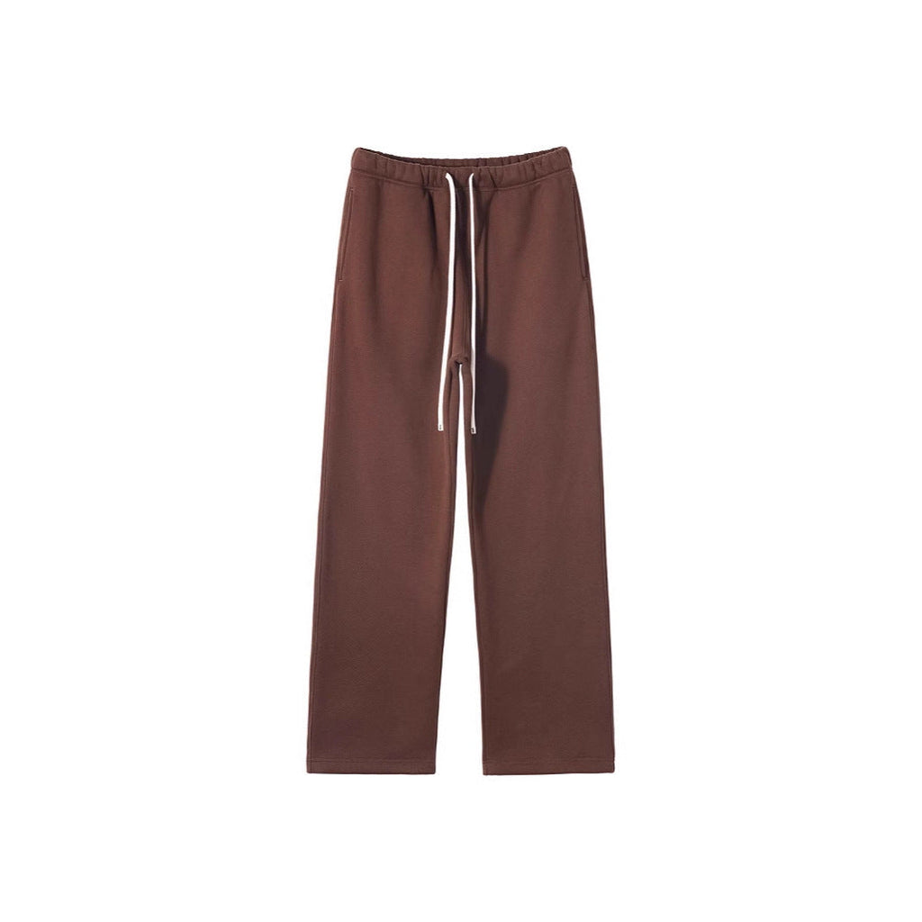 Pantalon de détente large pour femmes avec ceinture de confort élastique, cordon de contraste et jambe droite Echo Archiv