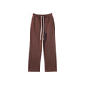 Pantalon de détente large pour femmes avec ceinture de confort élastique, cordon de contraste et jambe droite Echo Archiv