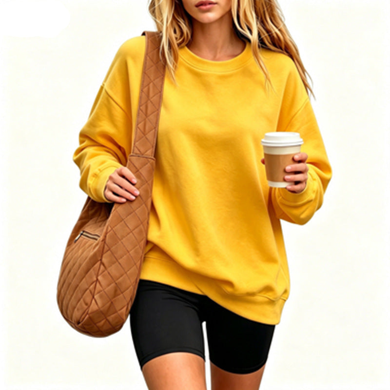 Sweatshirt Oversized Confortable pour Femmes Echoarchiv