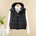 Gilet thermique léger matelassé pour femmes avec capuche ergonomique et ourlet ajustable Echo Archiv
