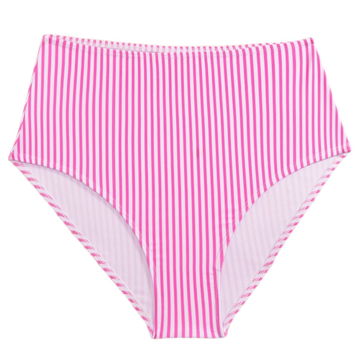 Bikini Femme Taille Haute avec Rayures Tendance Echo Archiv