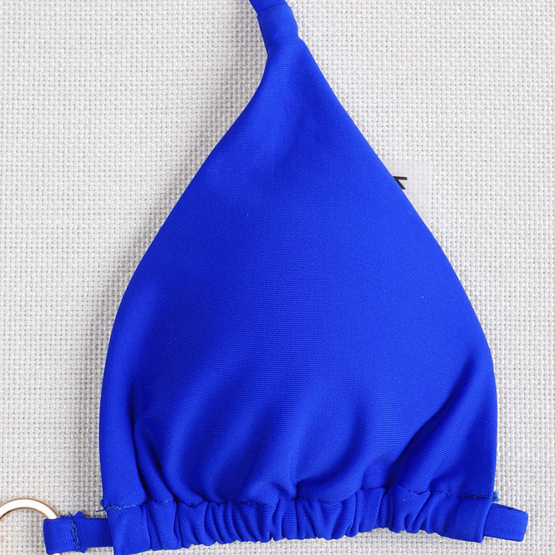 Slip de bikini classique pour femmes avec cordons réglables R&B