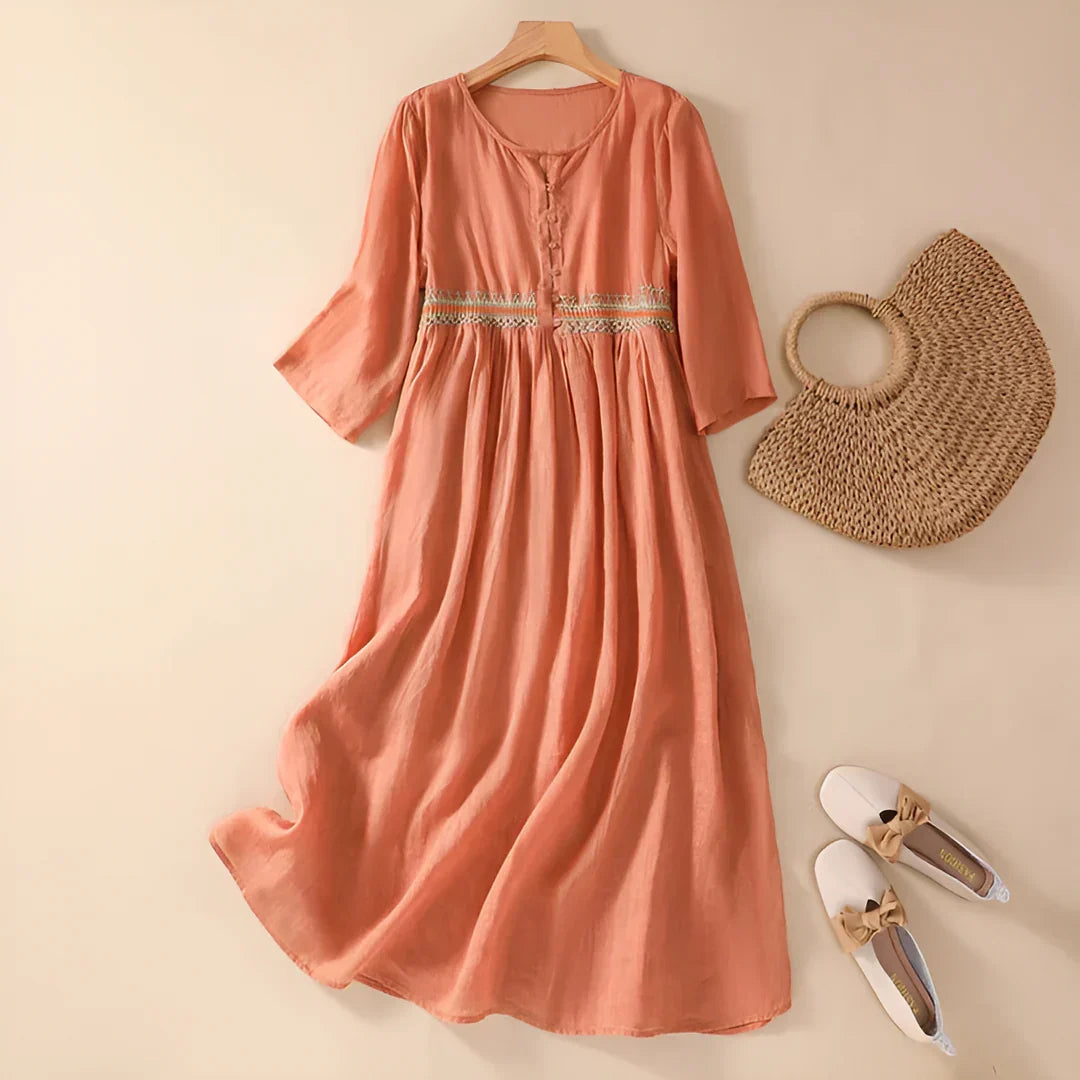 Lily™ - Robe brodée