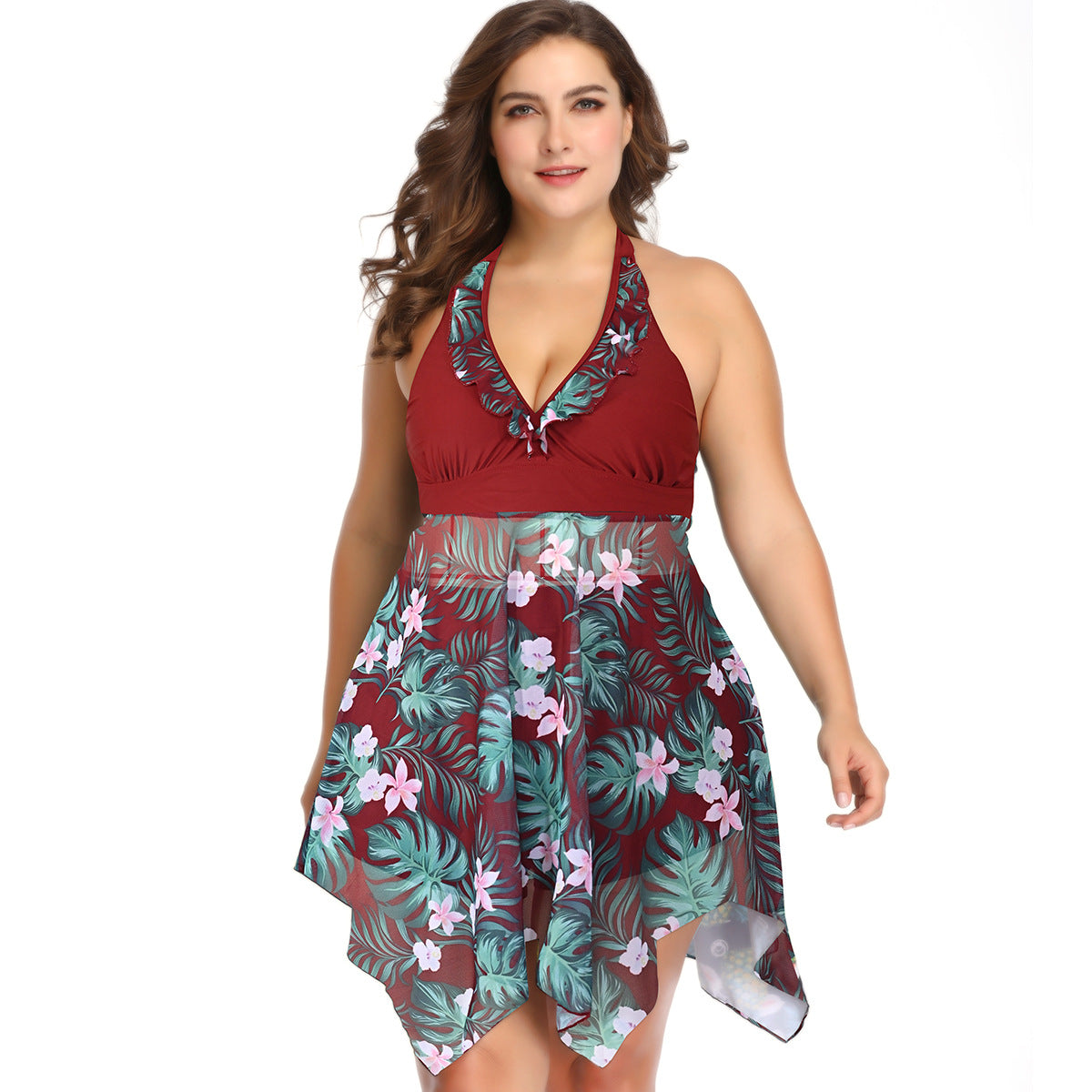 Robe de plage pour femmes avec sur-robe florale / aérienne Echo Archiv