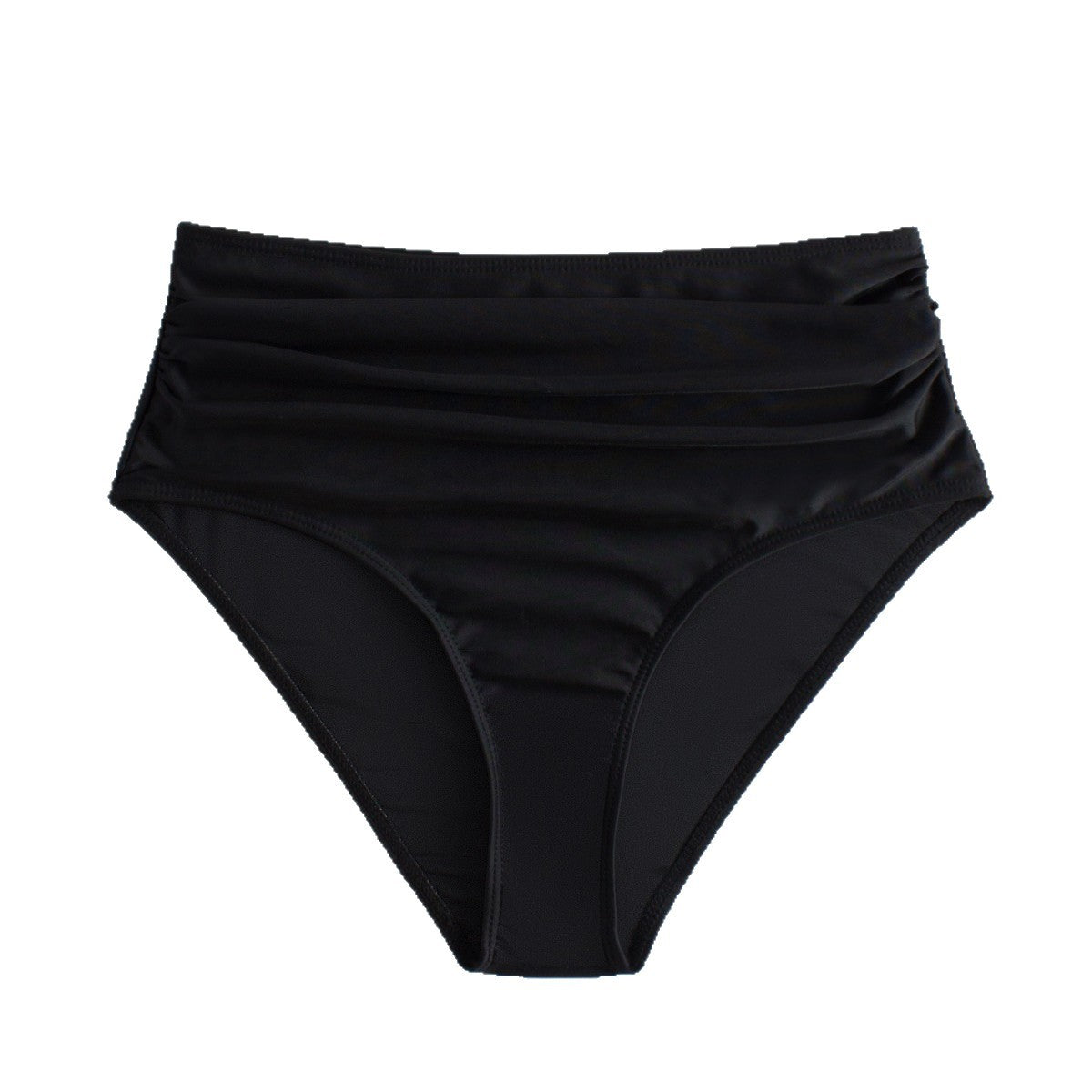 Culotte de bikini taille haute pour femmes avec des détails de volants raffinés Echo Archiv
