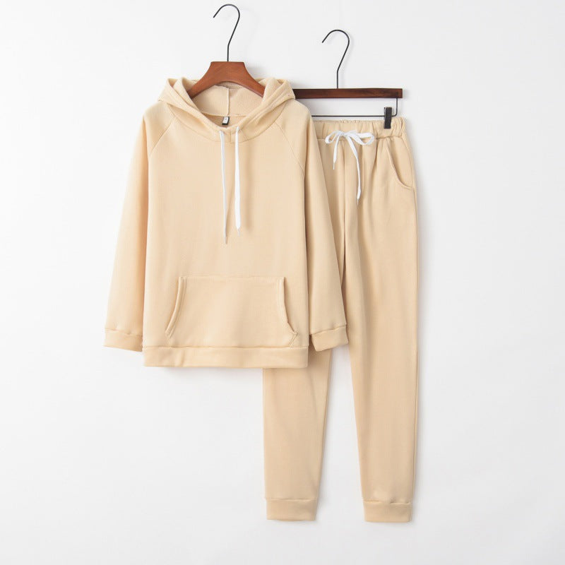 Ensemble de survêtement pour femmes en polaire douce avec sweat à capuche et pantalon de jogging Echo Archive