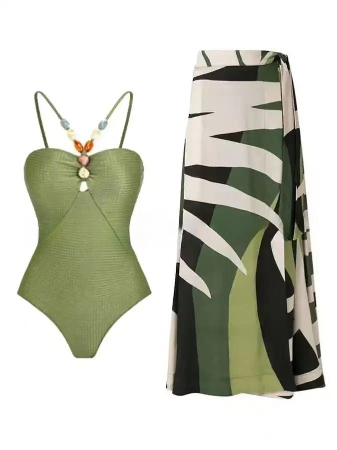 Maillot de bain ajusté pour femmes avec accents décoratifs Echo Archiv