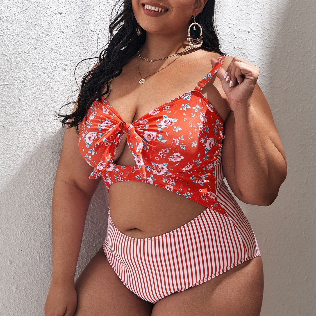 Maillot de bain une pièce élégant pour femmes avec design floral Echo Archiv