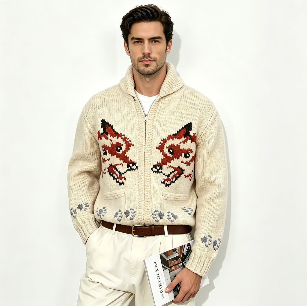 Veste en tricot pour hommes Echo Archiv