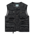 Gilet de pêche multifonctionnel pour hommes avec de nombreuses poches et inserts en mesh Echo Archiv