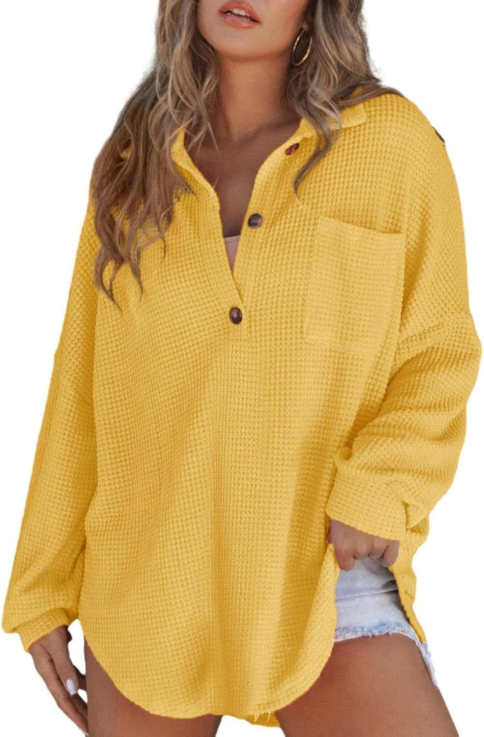 Chemise décontractée et confortable grande taille