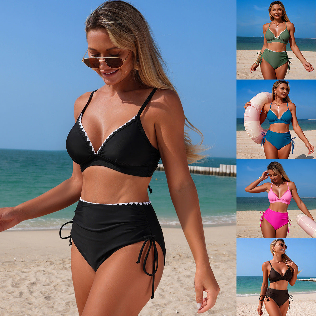 Bikini haut de gamme pour femmes au design ludique Echo Archiv