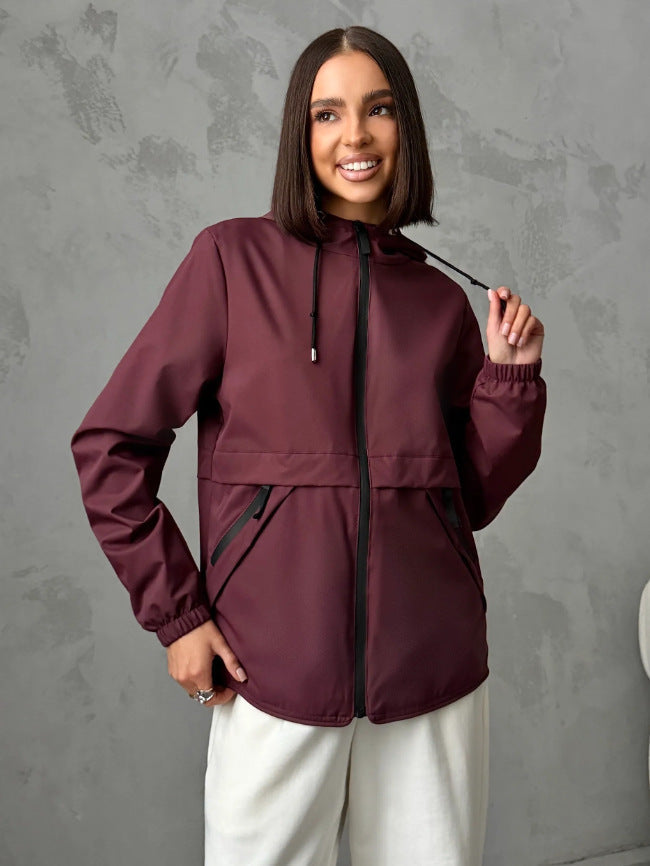 Veste coupe-vent légère pour femmes