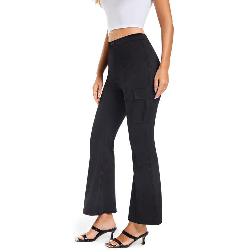 Pantalon Cargo Bootcut Femme R&B