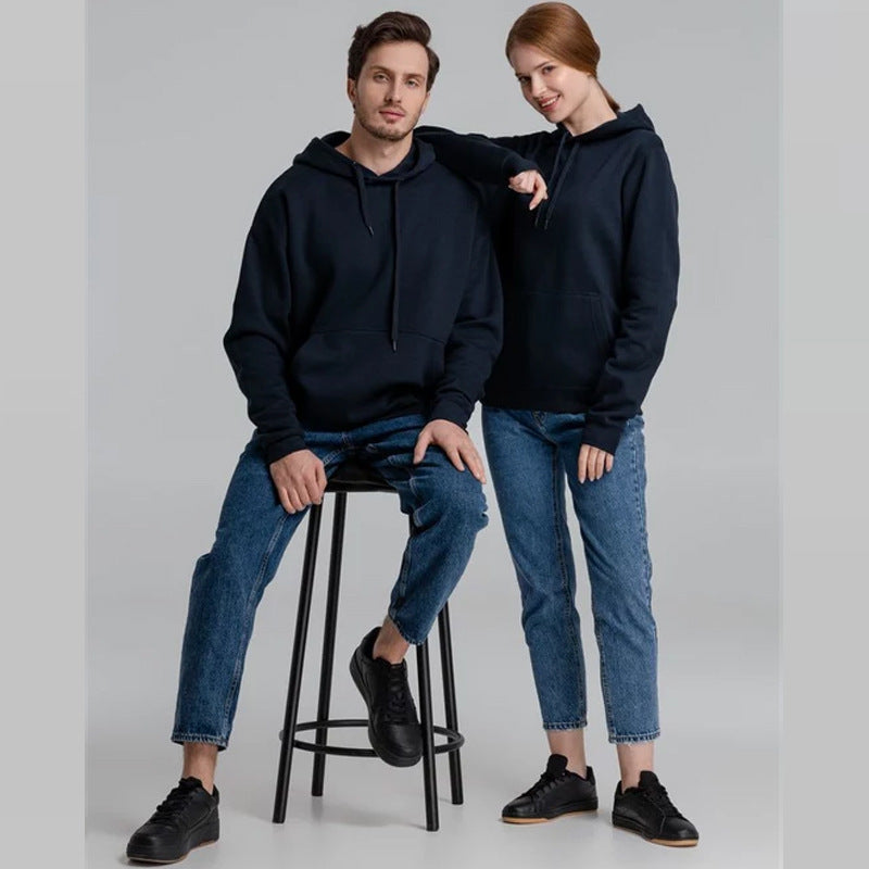 Haut à capuche unisexe nan en Heavyweight French-Terry minimaliste avec poche kangourou cachée et silhouette étroite Echo Archiv