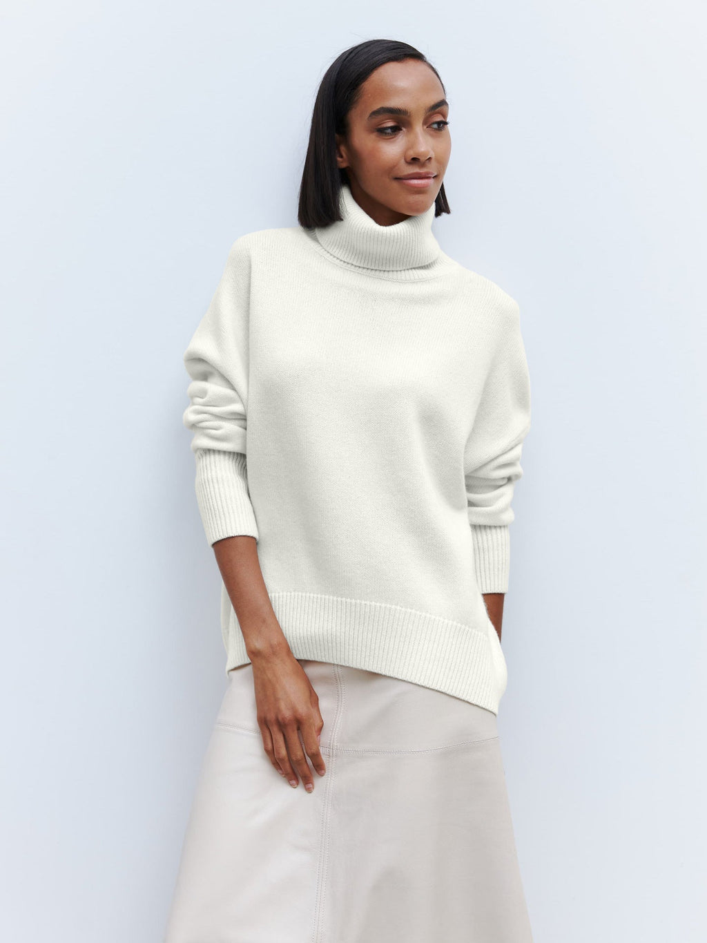 Pull col roulé Femme Echo Archiv