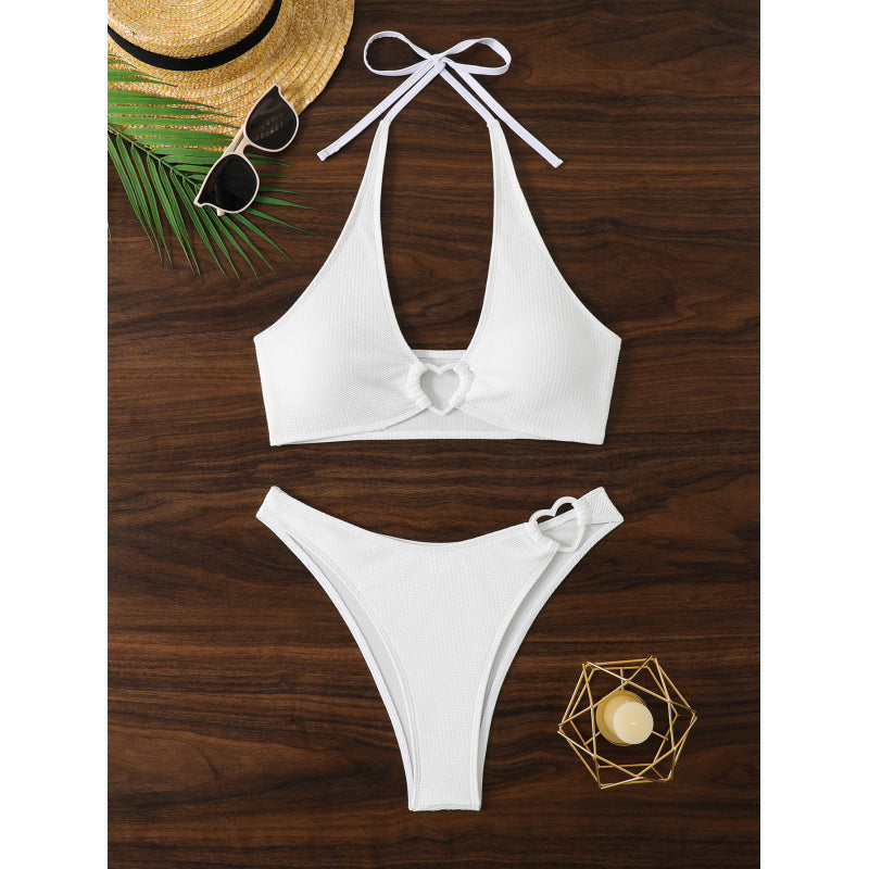 Bikini Femme Taille Haute avec Nœuds Décoratifs Echo Archiv