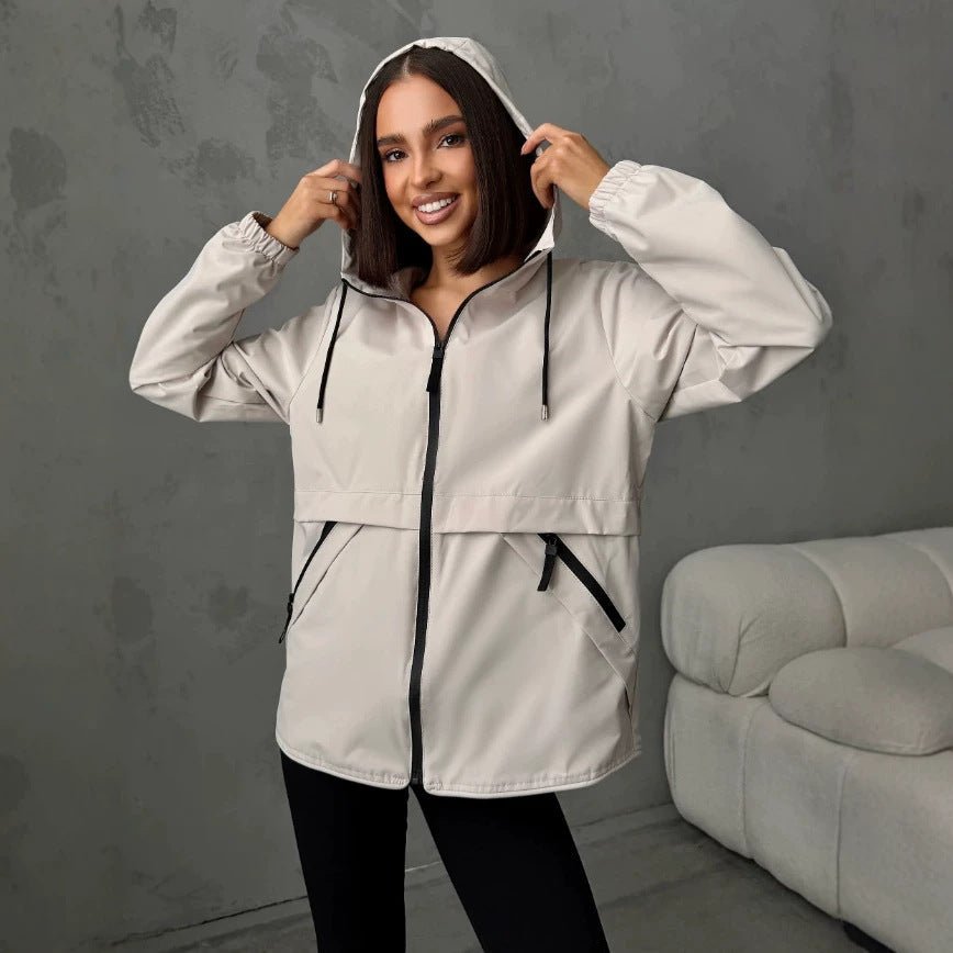 Veste coupe-vent légère pour femmes