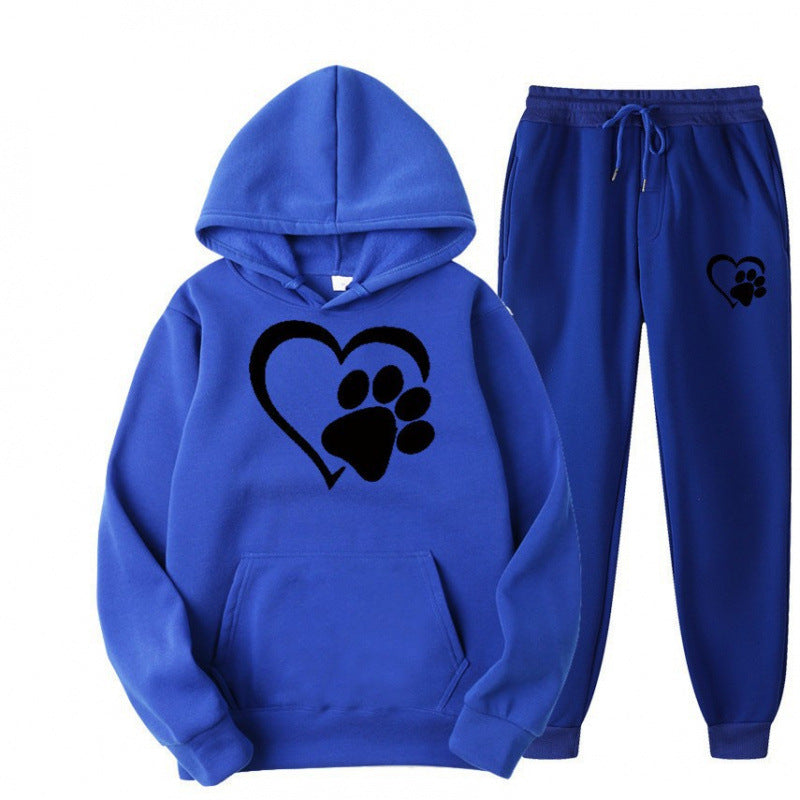 Ensemble de Sweat à Capuche et Pantalon de Jogging Douillet pour Femmes Echoarchiv