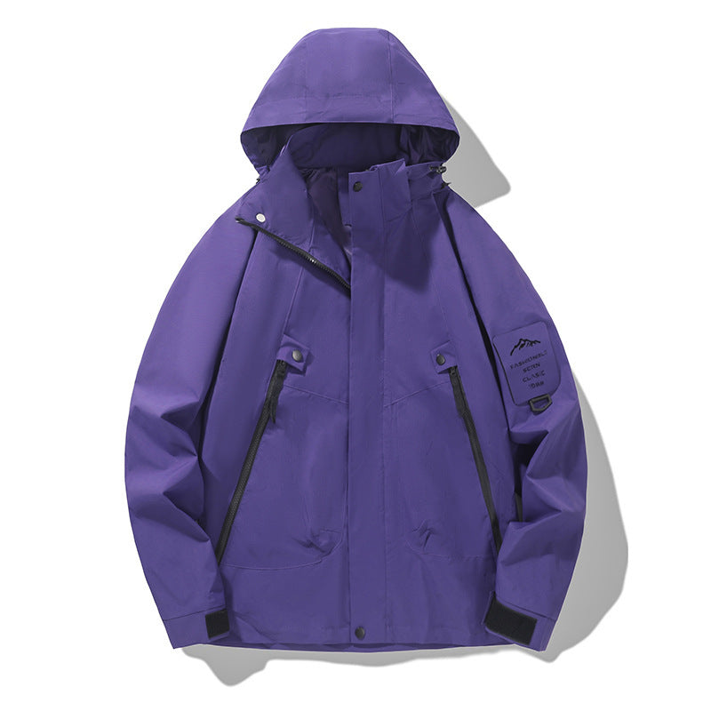 Veste technique imperméable pour homme