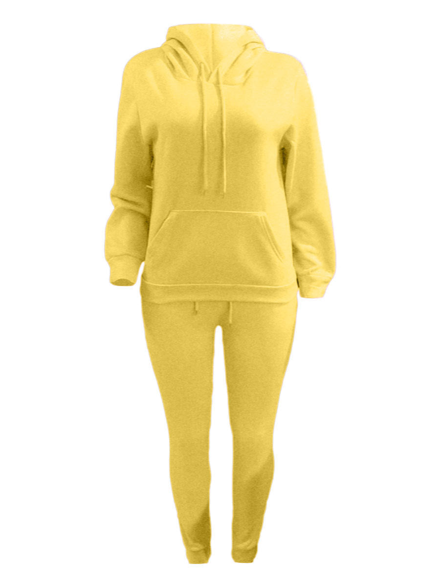 Ensemble de jogging sportif pour hommes avec sweat à capuche, poche kangourou et pantalon de jogging slim Echo Archiv